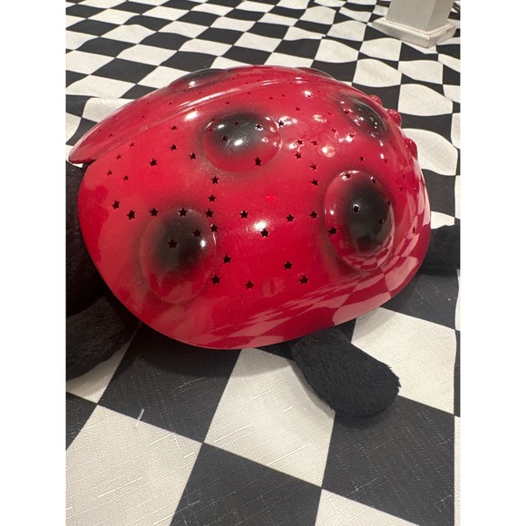 Ladybug Plush Star Projector Night Light Stuffed Animal Toy Cloud B baby kids - Picture 3 of 5